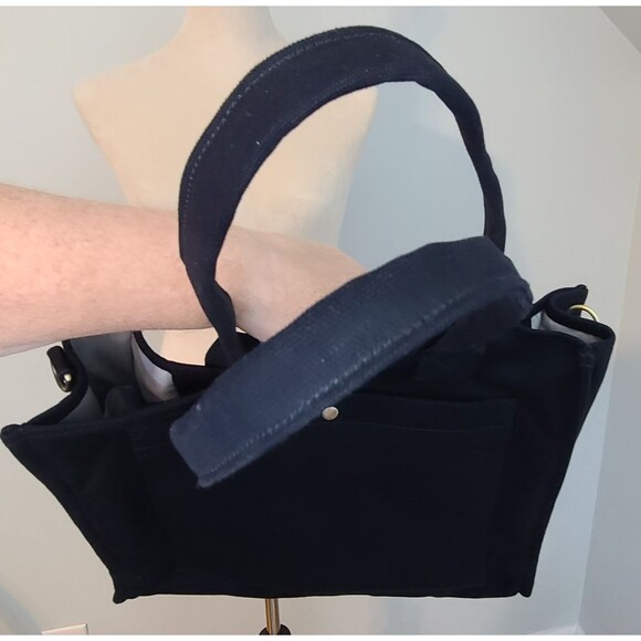 Urban Originals Womens Astro Tote Bag Black Waterproof Canvas Eco Friend Minimal - Picture 7 of 16